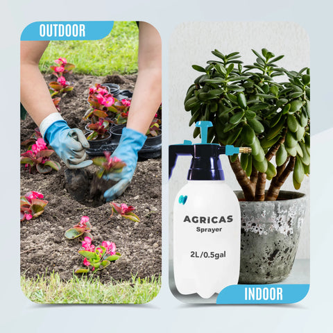 AG1001 One-Hand Sprayer 0.5 Gal,2 Liter