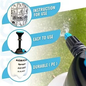 AG1002 One-Hand Sprayer 0.5 Gal,2 Liter