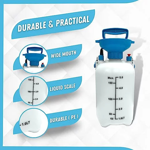 AG1003 Handheld Pressure Sprayer 1.3 Gal,5 Liter