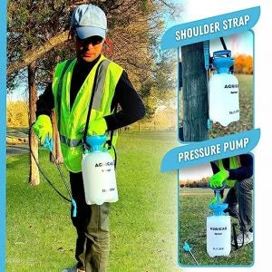 AG1003 Handheld Pressure Sprayer 1.3 Gal,5 Liter