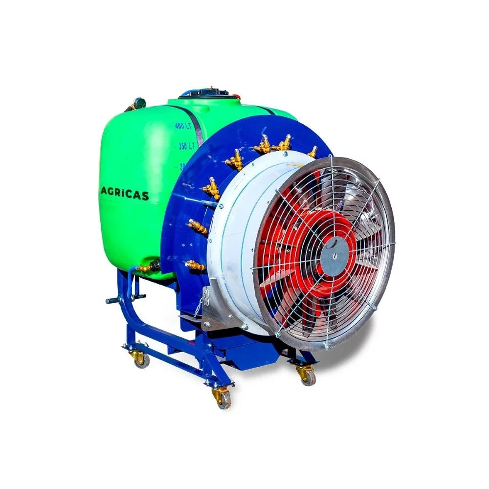AGM400-90 PYTHON Air Blast Sprayer, 580psi, 3 Point Hitch, 105 Gal, 400 liter