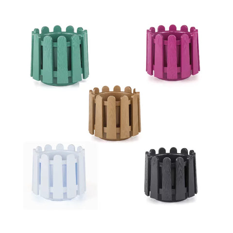 IS02 _ IS03 _ IS04 FENCE DECORATIVE PLANTERS