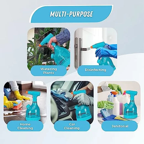 AG2001 Battery-Operated One-Hand Sprayer 34 Oz,1 Liter