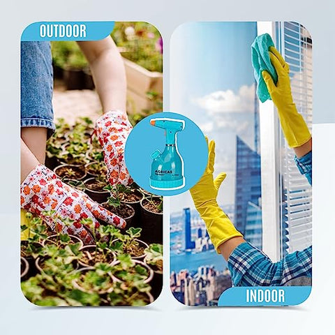 AG2001 Battery-Operated One-Hand Sprayer 34 Oz,1 Liter