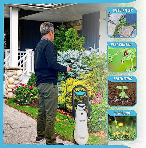 AG1005 Handheld Pressure Sprayer 3.1 Gal,12 Liter